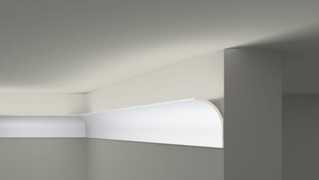 Cornices, Cornices, Curtain profiles, Lighting profiles, Indirect lighting - AD23 ARSTYL® - Noël & Marquet - International
