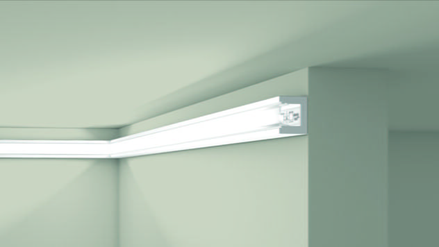 Lighting profiles, Indirect lighting - IL12 WALLSTYL® - Noël & Marquet - International